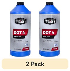 (2 pack) 4 Motor Vehicle Brake Fluid, 32 fl oz