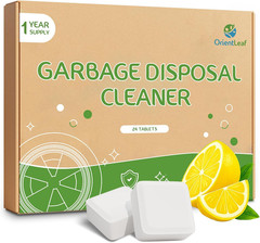 Garbage Disposal Cleaner and Deodorizer Tablets 20G 1 Year Supply Sink Cleaner,