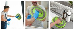 62″ Car Wash Brush Kit Mitt Mop Sponge with Long Handle Chenille Microfiber Car