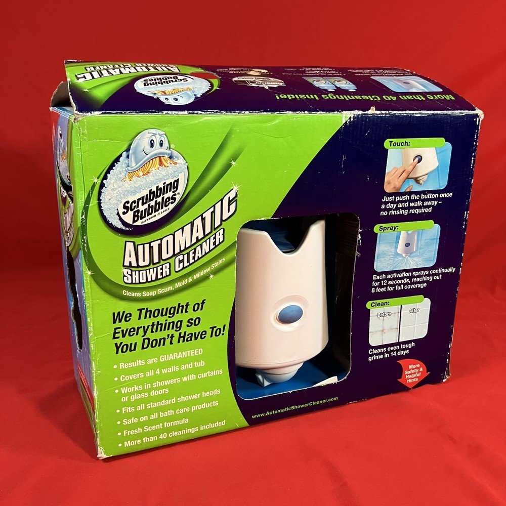 Scrubbing Bubbles Automatic Shower Cleaner Starter Kit Plus 2 Liters Of Liquid