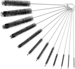 Straw Cleaner Brushes Sets, 12 Pieces 8.2 Inch Botthle Cleaning Brush and Nylon