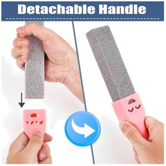 68 Pack Pumice Stone Scouring Sticks with Universal Handles