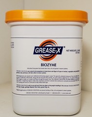 RootX GREASE-X BIOZYME JAR Microbes for sewers, drain lines and septic systems