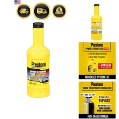 AS262 Power Steering Fluid with Stop Leak, 50,000 Miles, 12 oz.