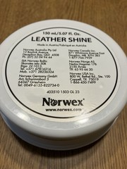 New Norwex Leather Shine Lustre 150ml / 5.07 oz Clean Polish Protect