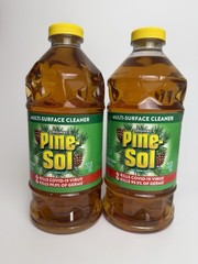 2 Pine Sol ORIGINAL Formula w/ PINE OIL Glycolic Acid Multi Surface 40 oz Each