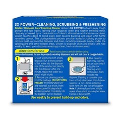 Natural Biodegradable Garbage Disposal Cleaner with Fresh Foaming Action, 4.9oz