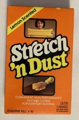 New COLGATE STRETCH ‘N DUST Package of 5 Vintage in Original Box Kmart NOS