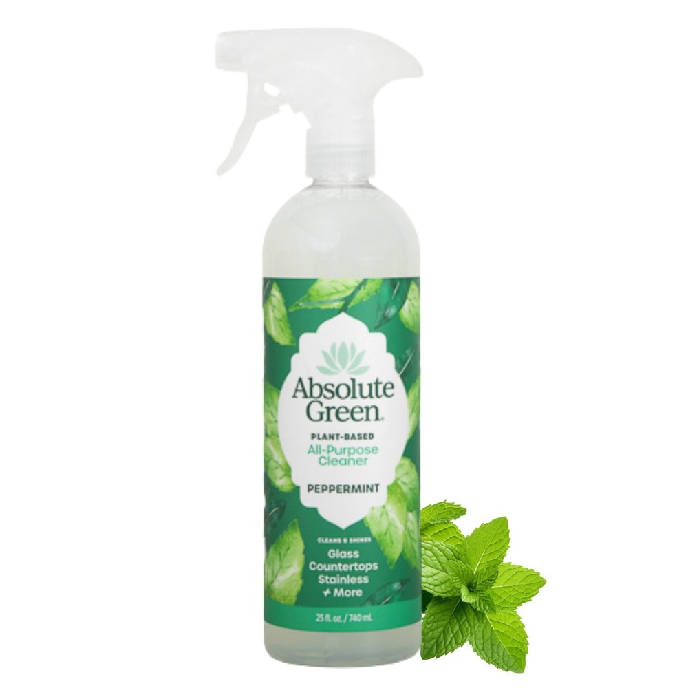 Absolute Green All Purpose Cleaner Spray, Non-Toxic, Kitchen, Bathroom, Count…