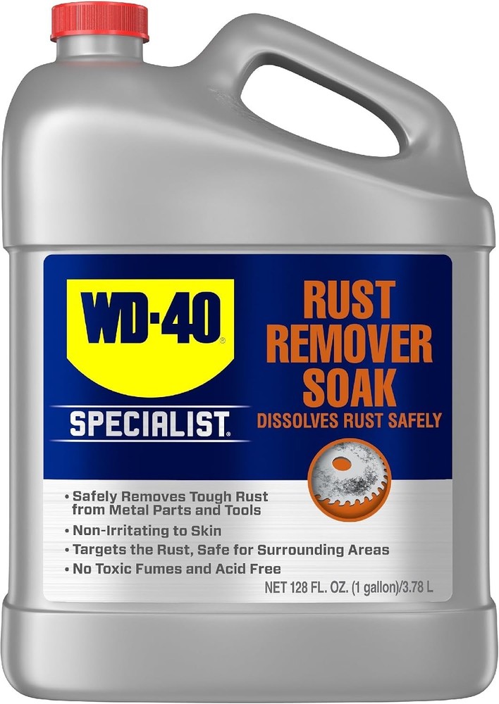 Rust Remover Soak, 1 Gallon | Non-Toxic Formula