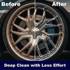 Big Wheel Brush � 18-Inch Flexible Nylon Rim & Barrel Cleaner for Cars, Truck…