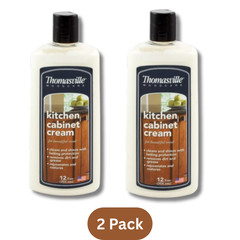 2 Pack Thomasville Kitchen Cabinet Cream 12oz For Wood Cleans Shines Protects