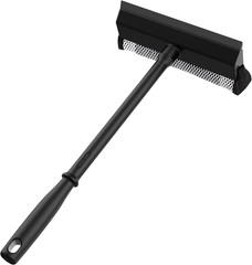 MR.SIGA Professional 2-In-1 Car Window Squeegee and Sponge Scrubber for Cleaning