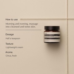 Aesop Mandarin Facial Hydrating Cream | Cools, Tones, and Balances Normal And