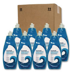 Boardwalk Manual Pot and Pan Dish Detergent Fresh Breeze 38 oz Bottle Pack of 8