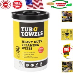 Extra-Large Cleaning Wipes 10″ x 12″ – Unmatched Stain Removal with 90 Sheets