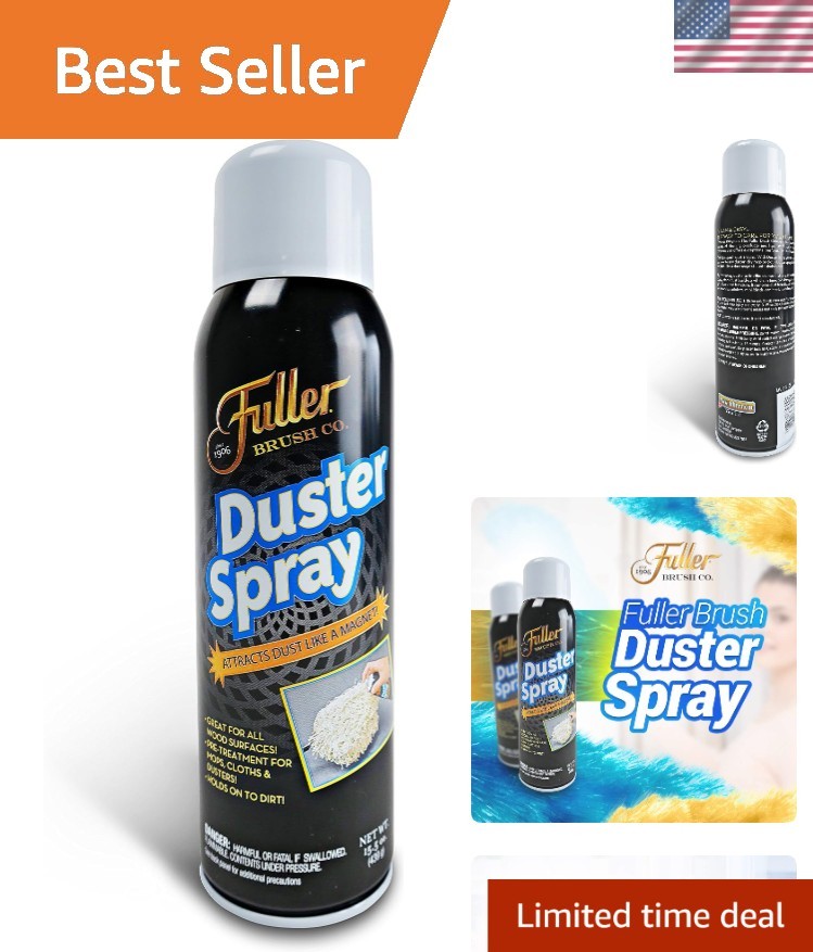 Duster Spray – 15.5 oz Multi Surface Dust Removing Sprayer – Safe Household C…