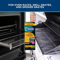 Oven Rack & Grill Cleaner Kit, Includes Bag & Gloves, Eliminates Thick Grease…