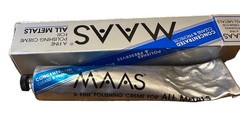 MAAS Concentrated A Fine Polishing Creme for All Metals 4 oz Partial Tube