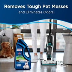 2 Pack Bissell CrossWave Streak-Free Surface Cleaner Mint Pet Formula 64 oz