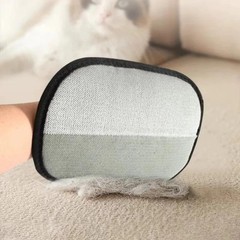 Double Sided Pet Hair Remover 2pcs Cat Grooming Gloves Electrostatic Brush