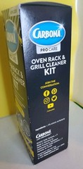 CARBONA Pro Care Oven Rack & Grill Cleaner Kit 16.8 Fl oz ea NOS SEALED BOX