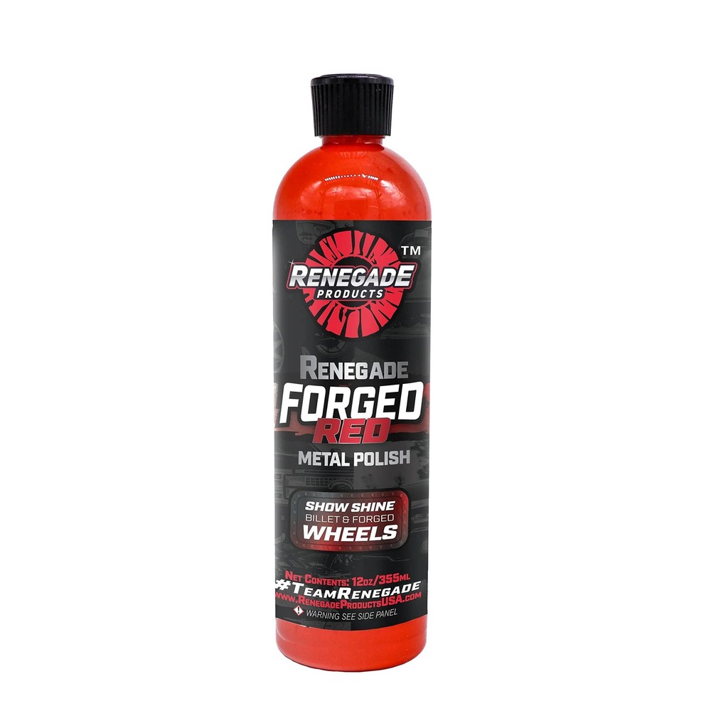 USA – Forged Red – Forged Metal Polish for Billet Wheels & Soft Aluminum, Sof…
