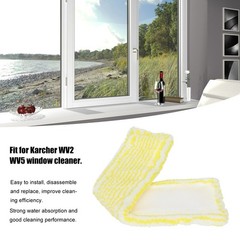 3Pcs Microfiber Window Cleaner Pad Replacement Fit For WV2 WV5 Windo BGA