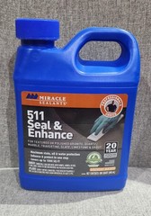 Miracle Sealants 511 Seal and Enhance Quart Clear Stain Protection Interior NEW