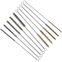 10 Pieces Wire Tube Brushes Bulk for Cleaning Pipe Tube Brass Stainless Steel…