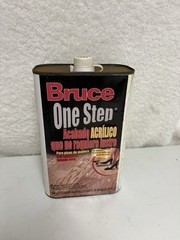 Bruce One Step No-buff Acrylic 32 Oz For Wax Finish Hardwood Floors HTF
