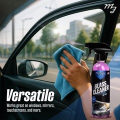 Car Glass Cleaner (16 fl oz) – Ammonia-Free Window Cleaner Spray for Interior…