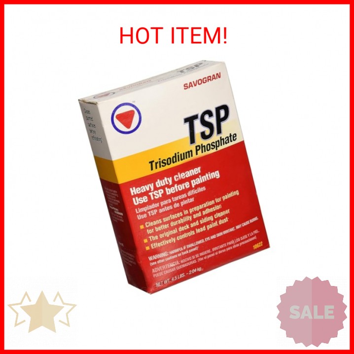 Savogran 10622 Trisodium Phosphate (TSP) 4.5lbs