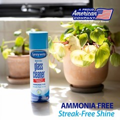 Glass Cleaner Aerosol Foam Spray Ammonia Free Streakless Fast Acting Liquid 1…