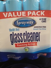 Sprayway Worlds Best Glass Cleaner (19 oz., 4pk.) Streak-Free Shine. Cleaning.