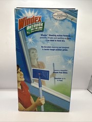 Windex Outdoor All-In-One Glass Cleaning Tool Starter Kit NEW & SEALED!