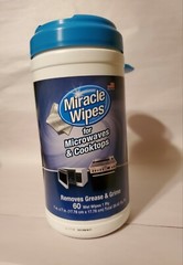 Miracle Brand PREMIUM Ceramic Glass Cook Top Ranges Microwaves CLEANER 60 Wipes