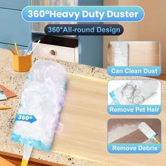 Duster Refills Compatible with Swiffer® Duster, 60 Count Heavy Duty Duster Re…