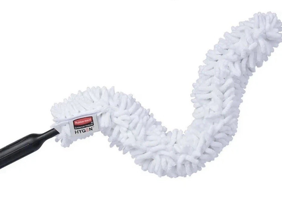 2 RUBBERMAID Commercial MDL#2190660 Dusting Wand Sleeves Microfiber Flex 22in.