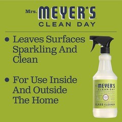Mrs Meyers Lemon Verbena Glass Cleaner 24oz Window & Surface Spray