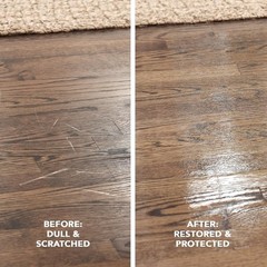 Hardwood Floor Cleaner Polish Combo 2 Pack Natural Shine Scratch Remover
