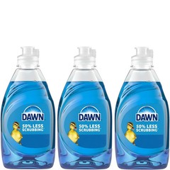 Dawn Dish Soap Value Pack – 3 Ultra Original 7.5 oz Bottles for Tough Grease