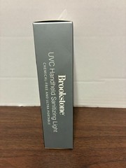 Brookstone UVC Handheld Sanitizing Light Chemical Free – Kills 99.9% of Germs