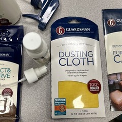 Guardsman Furniture Care Starter Kit for Fabric, Wood & Leather New Open Box