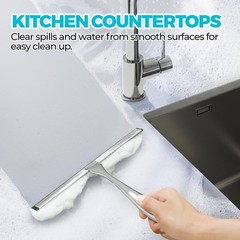 silicone Shower Squeegee with hook 12 inch Shower Squeegee window glass door Car