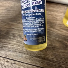 Snowman Snow Fluid SF-1C 4oz Lot Of 2 Thickened As-is Untested