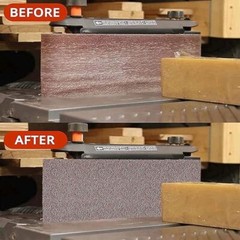 2PCS 8″x 1-1/2″ x 1-1/2″ Abrasive Cleaning Stick for Sanding Discs,Belts