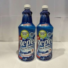 Water Repel Glass And Surface Cleaner 32 Oz Refill Bottle (2 Pack)