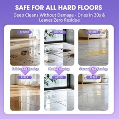 Lavender Scent Floor Cleaning Solution, 1L 33.8Fl OZ, Compatible with Roboroc…