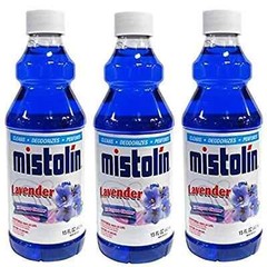Mistolin 3 Pack General All Purpose Cleaning Solution Kit Lavender Scent 15 fl